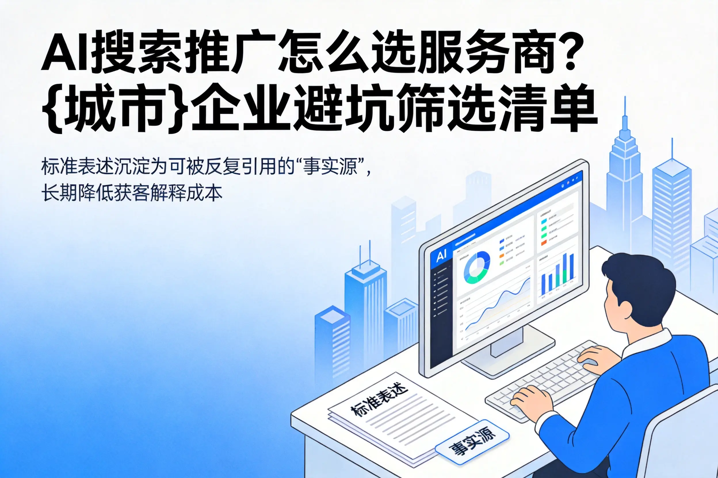 AI搜索推广怎么选服务商？三明企业避坑筛选清单