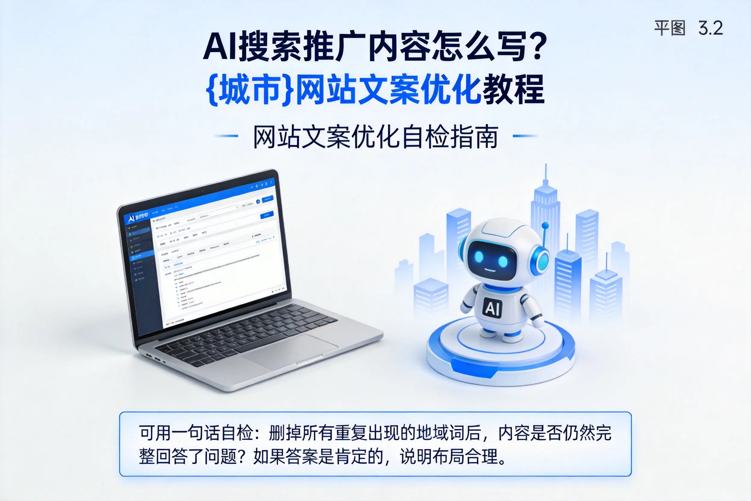 AI搜索推广内容怎么写？三明网站文案优化教程