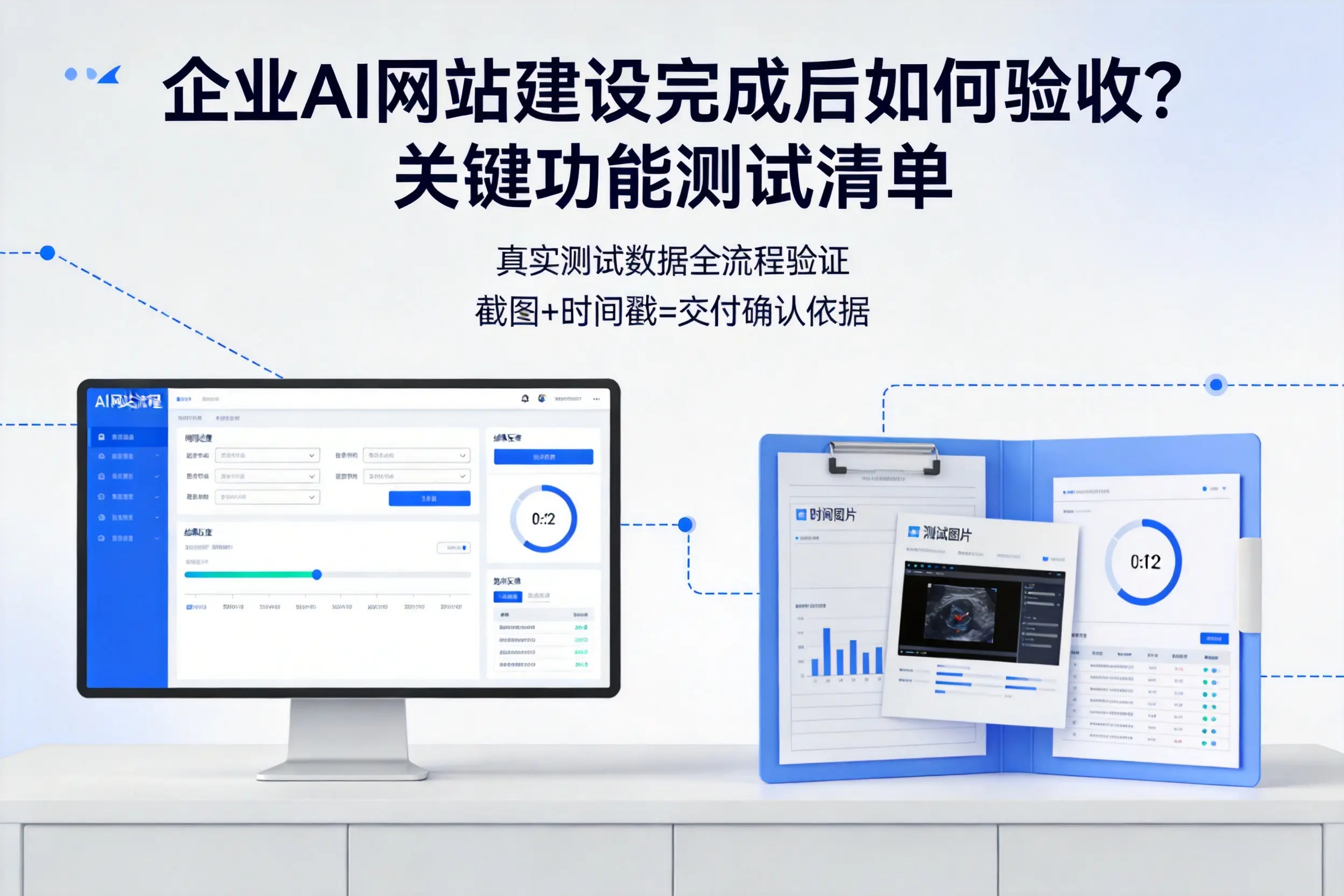 三明企业AI网站建设完成后如何验收？关键功能测试清单