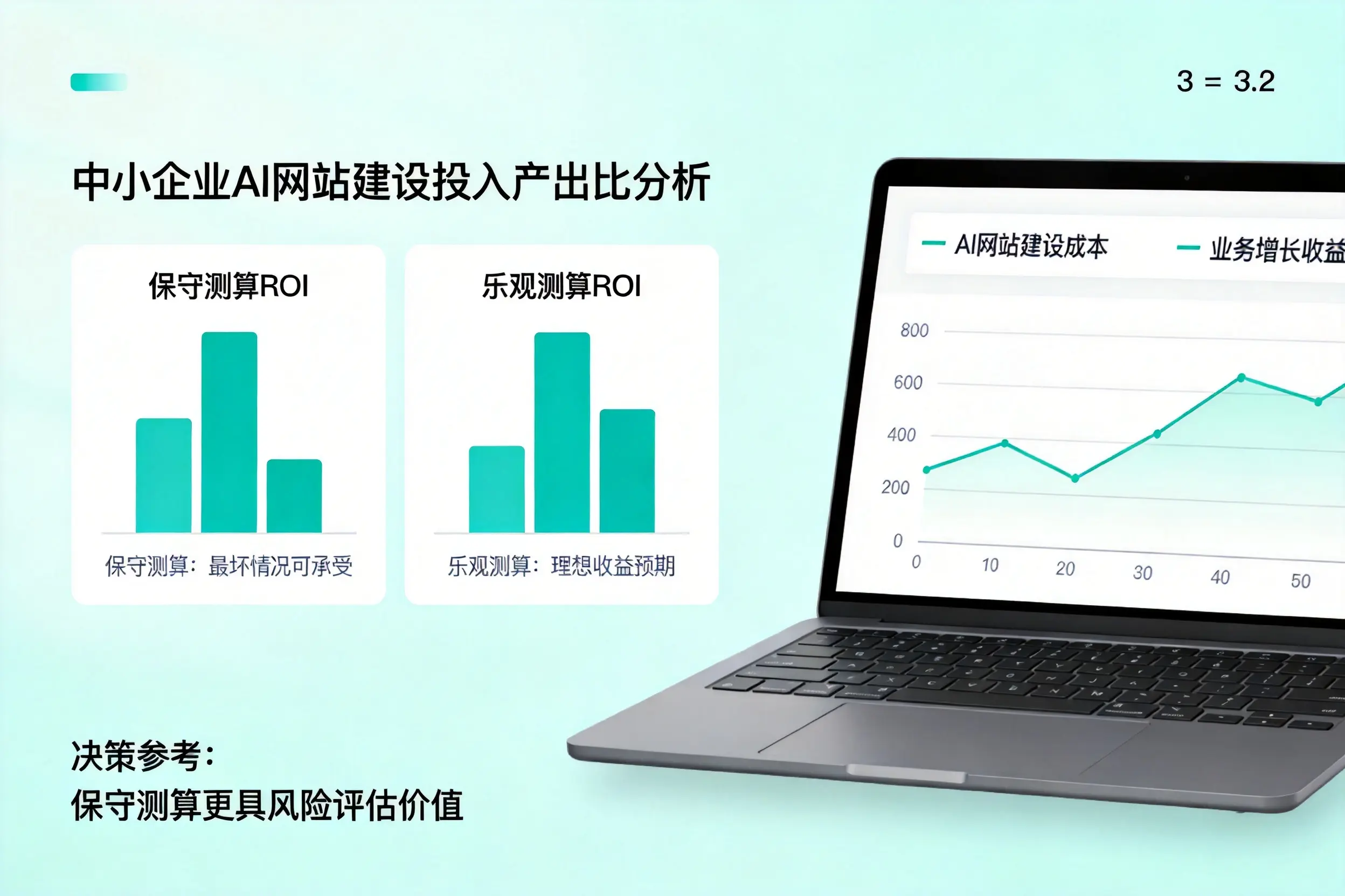 三明中小企业AI网站建设投入产出比怎么算？先看这份分析