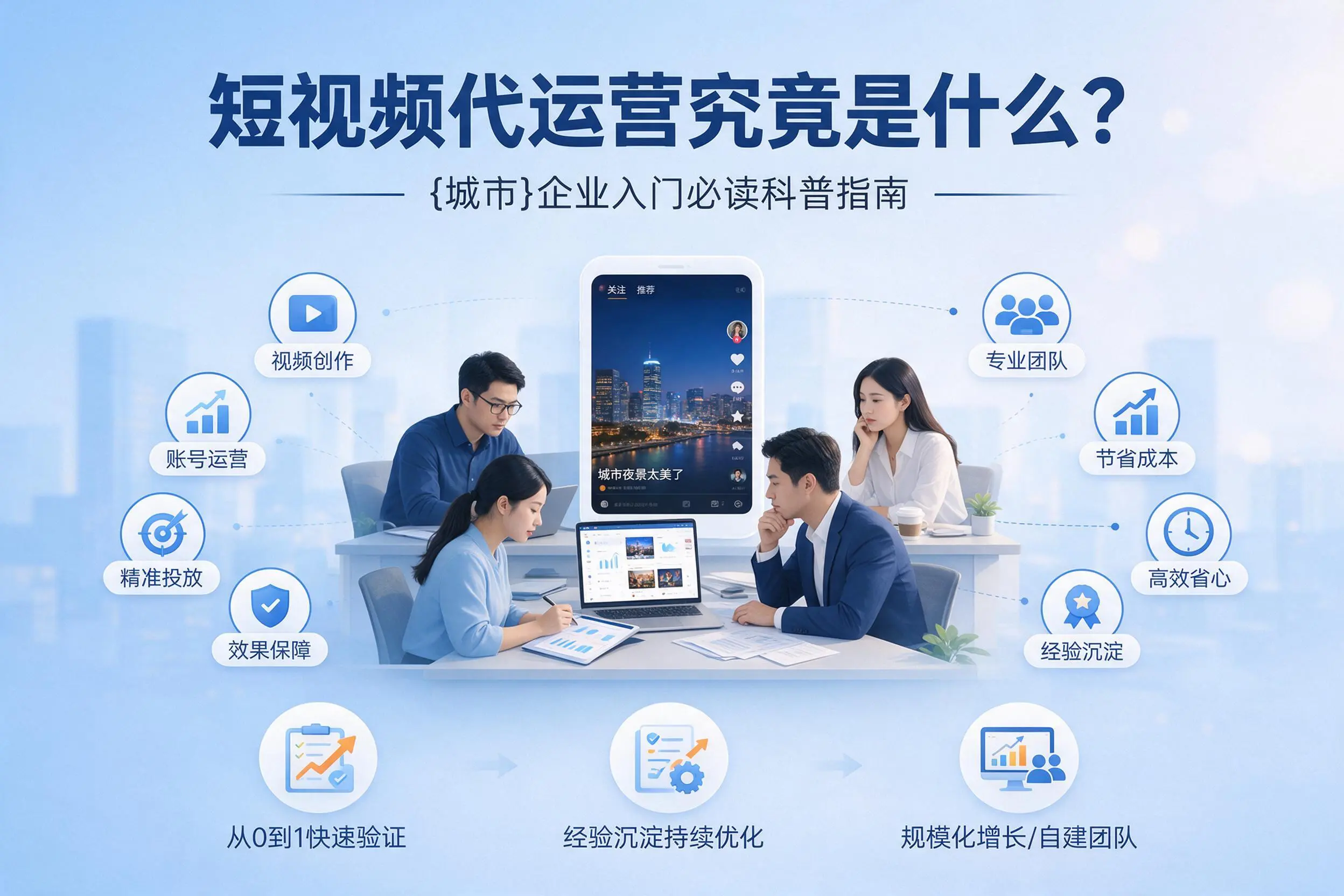 短视频代运营究竟是什么?三明企业入门必读科普指南