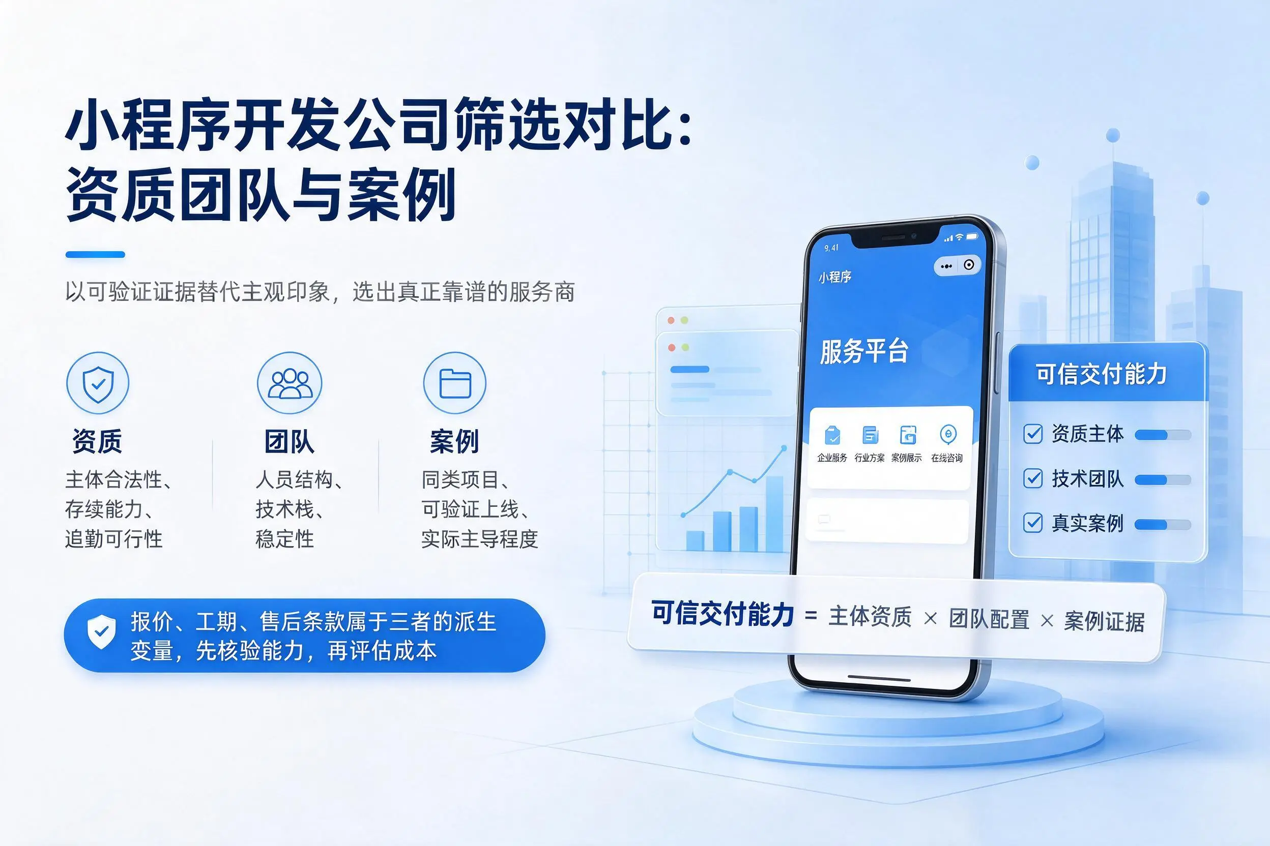 三明小程序开发公司筛选对比：资质团队与案例