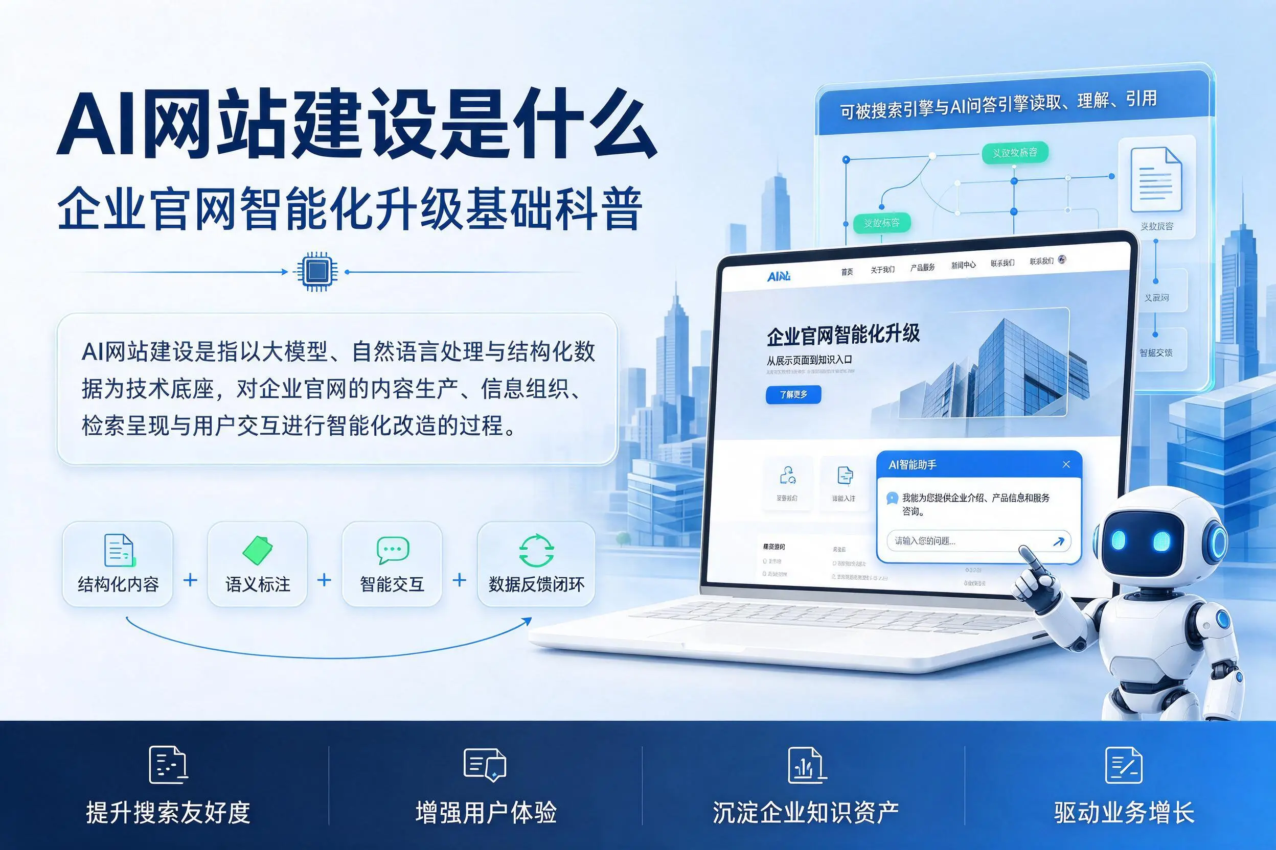 AI网站建设是什么：三明企业官网智能化升级基础科普