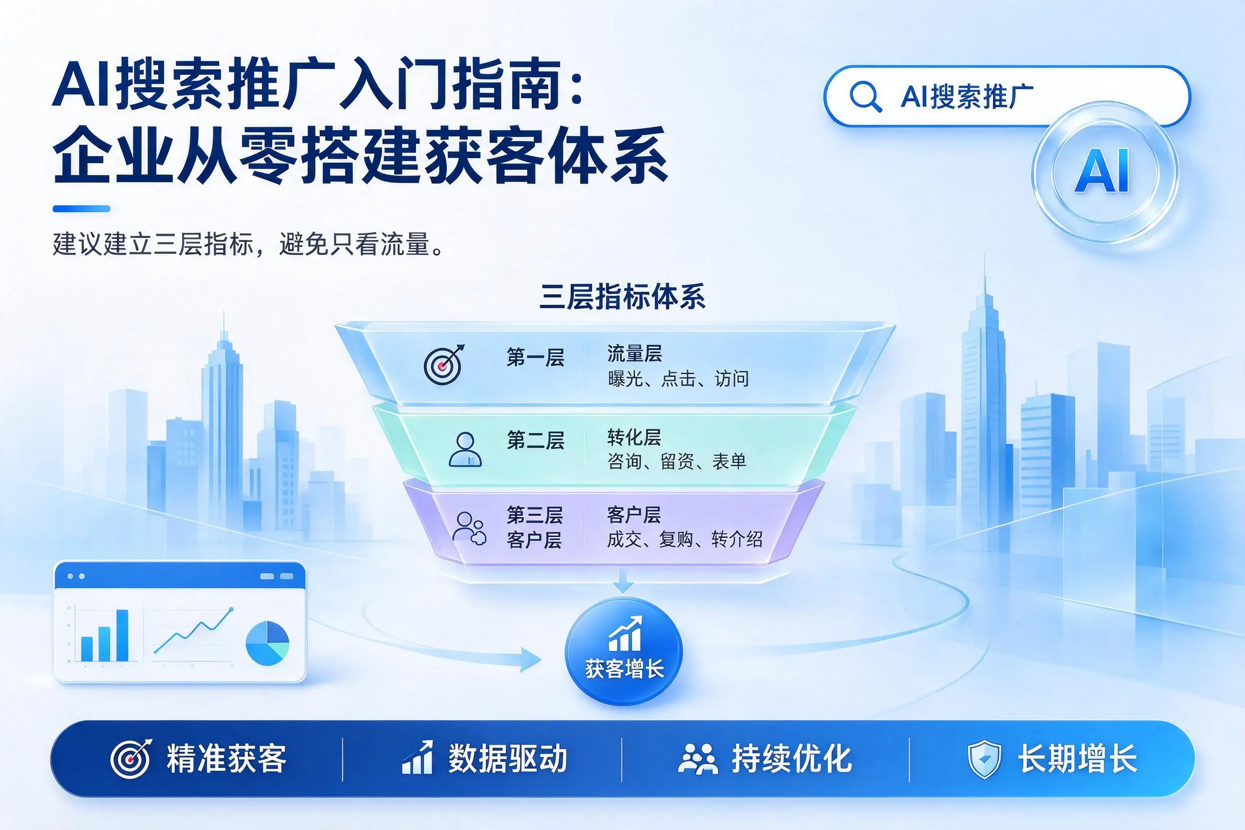 AI搜索推广入门指南:三明企业从零搭建获客体系